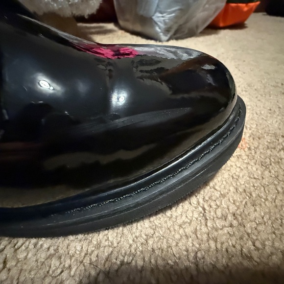 Men’s Uniform Dress Patent Oxfords - Picture 4 of 6